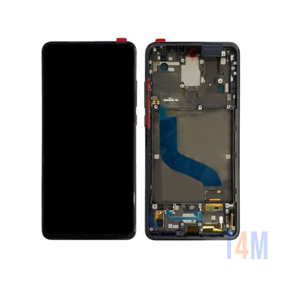 TOUCH+DISPLAY COM FRAME XIAOMI MI 9T/MI 9T PRO/REDMI K20 PRO 6,53" PRETO